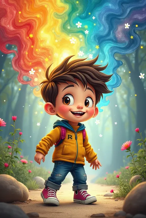 Max and the magic crayon:  Max finds a crayon , Everything ,  what he draws ,  brings to life .  But when his drawings get out of control,  he has to learn ,  to take responsibility .