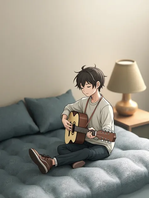 Let him play guitar 