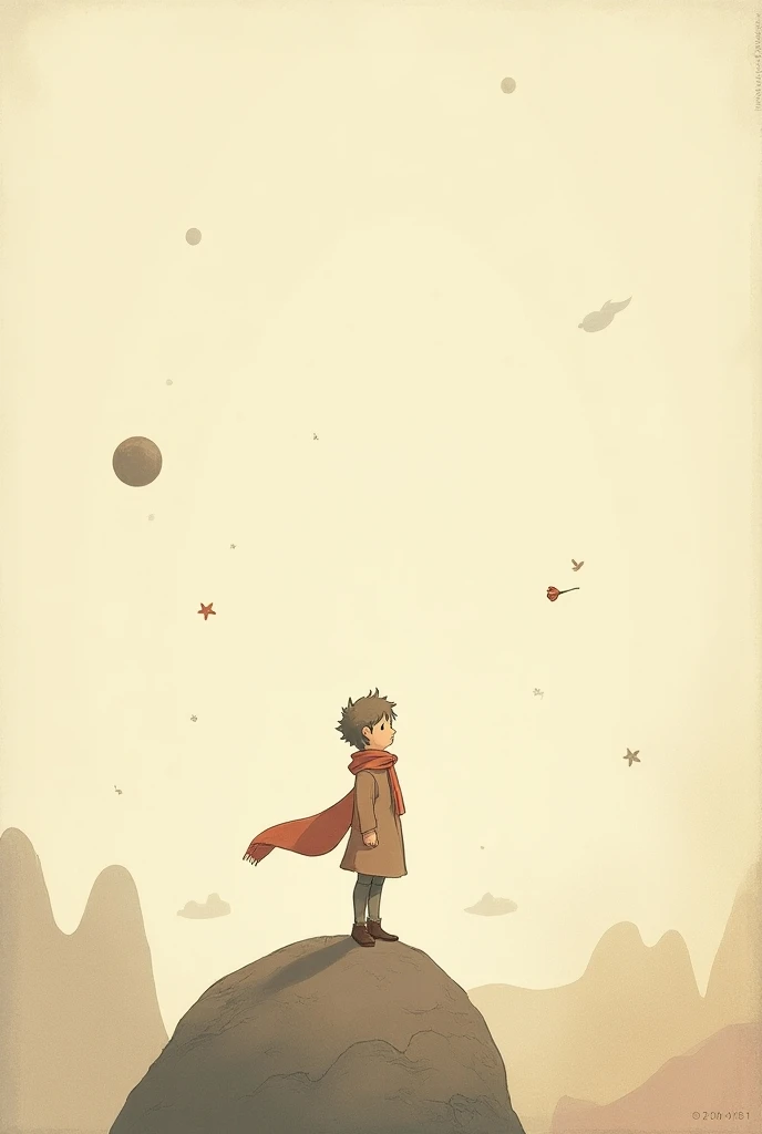 Lomo, cover and back cover of the book The Little Prince