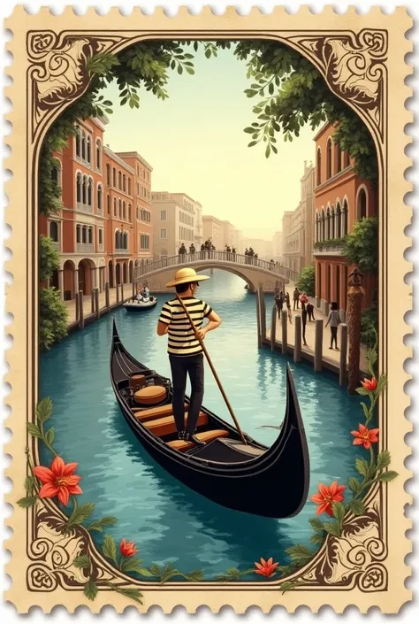 Venetian theme stamp 