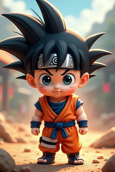 For generating an image of a hybrid baby between Goku and Naruto, youd want to combine key visual elements from both characters. Here’s a detailed prompt you could use for an image generation tool:

---

**Prompt for Image Generation:**

"Create an image o...