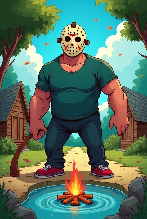 Cartone animato Jason Voorhees 