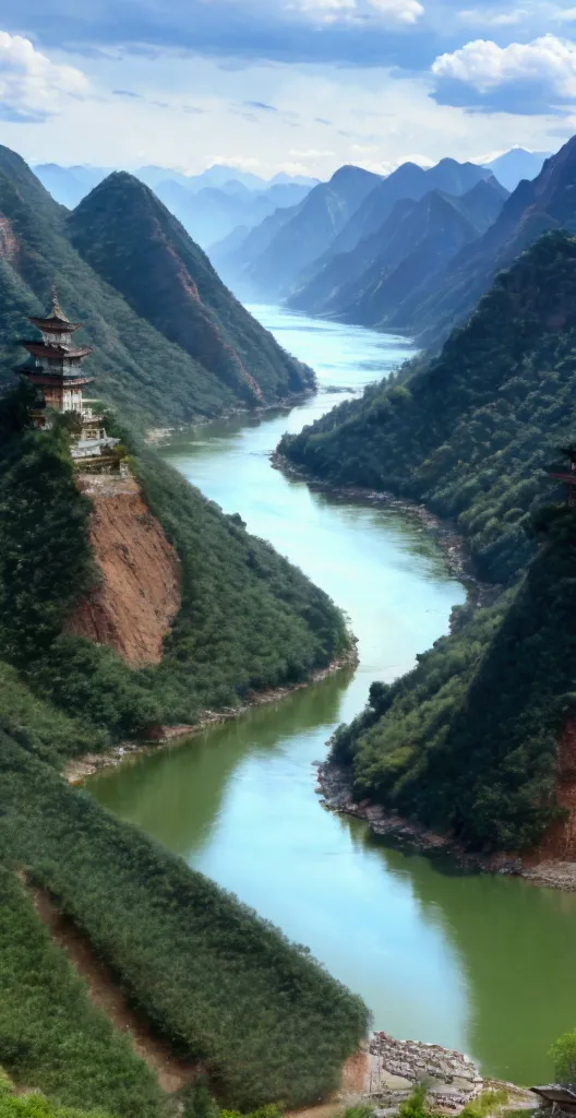 ancient chinese scenery, mountains, rivers, auspicious clouds, sunshine, masterpieces, super detail, epic composition, ultra hd,...