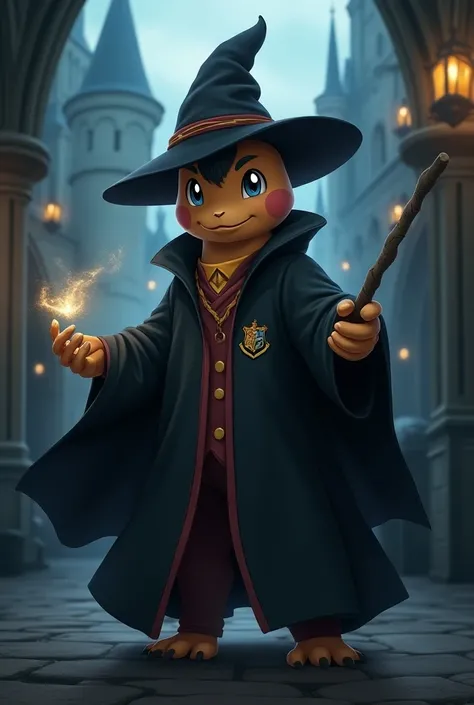 Pokemon habillé en Harry Potter 