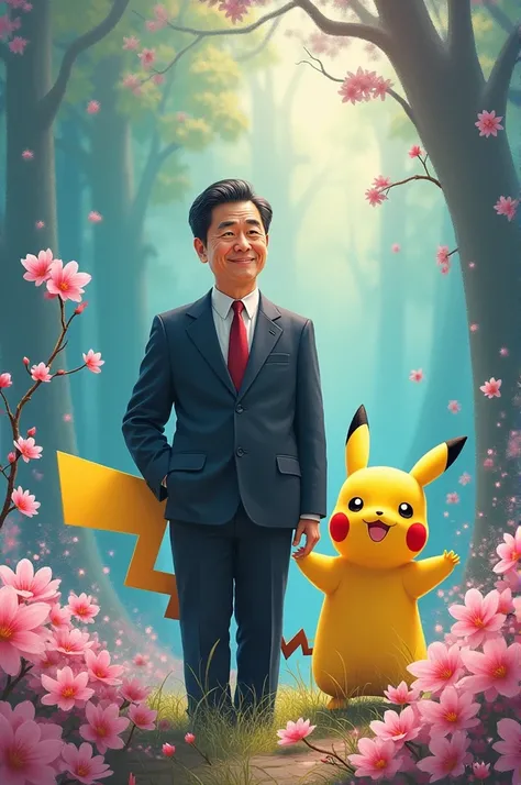 President Roh Moo-hyun and Pikapoo