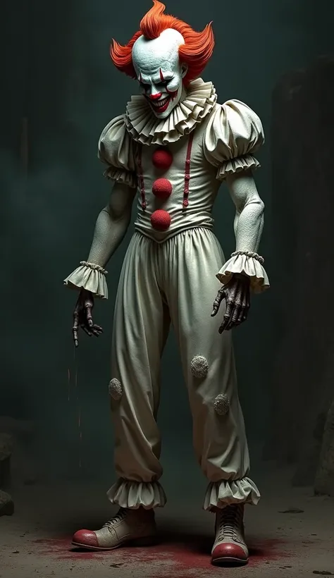 Me dê uma imagem em 8k do terrifier (art) Full-body 