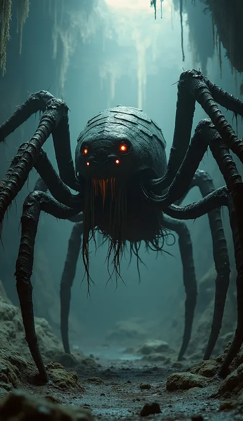 Monster spider, realistic