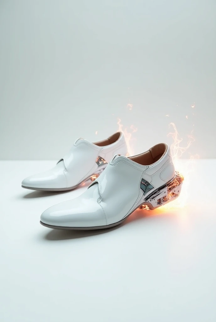 Flying Fireproof Technology Shoes White