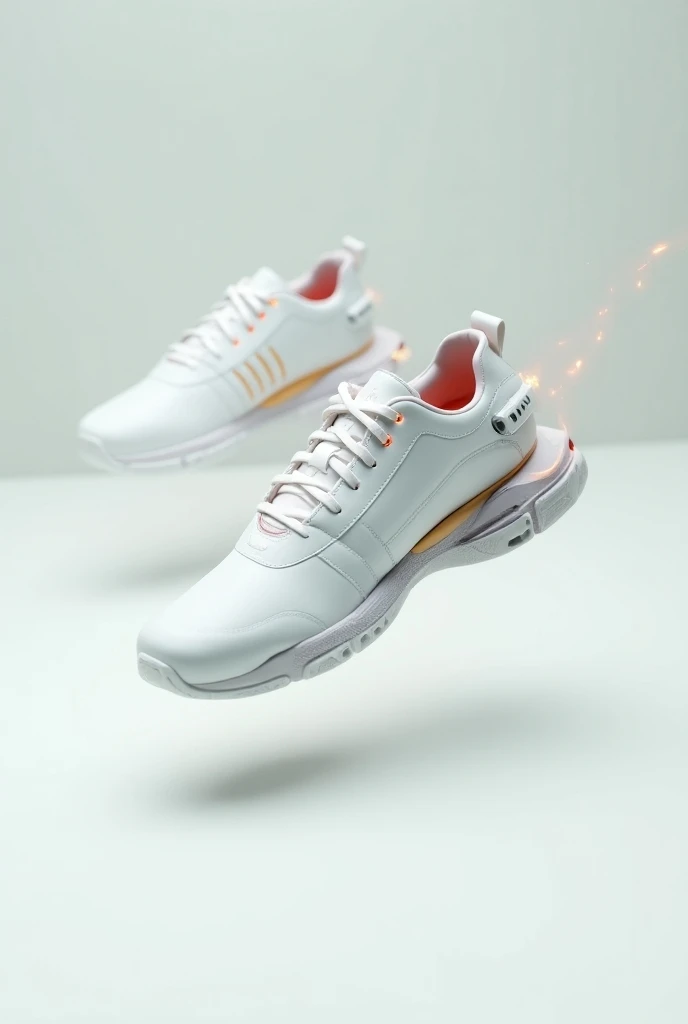 Flying Fireproof Technology Shoes White