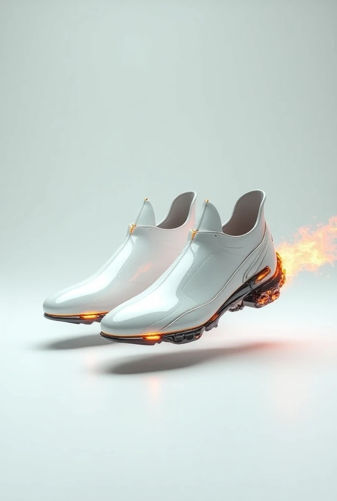 Flying Fireproof Technology Shoes White