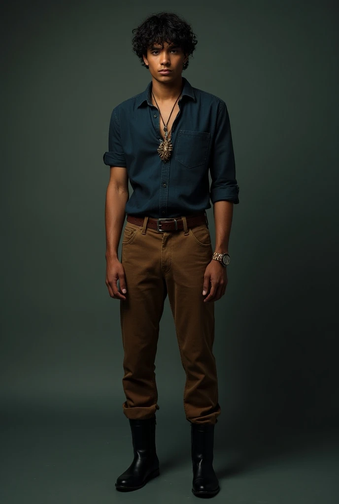  Central character

Name : Marcellus Cane ( Latin and English name )

Age: s

Race :  elf and human

Features: eyes, light brown sheet. (indigenous)
Hair,  dark brown hair.
clothing, basic. Dark blue shirt, brown pants and black boot .  Eagle necklace (Spi...