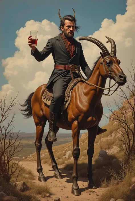 Creativity of Vasily Shulzhenko. Life in the USSR is depicted in a grotesque form. (Picture Riding a Centaur) Author: Vasily Shulzhenko. Complete drunkenness, dirt, even obscenity, even to the point of depicting a sickening toilet in a provincial town. Ugl...