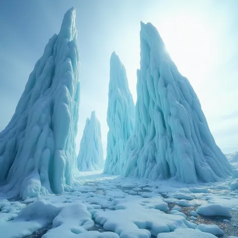 ice masses that look like skyscrapers,  mamiya medium format 16k, ISO100, 16k Waiting to start
