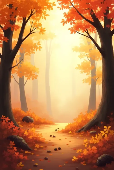 Illustration automne sans humain ni paysage 