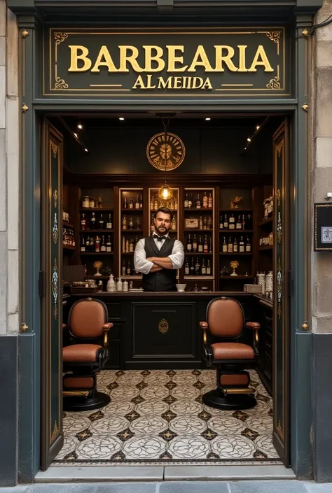  Barbearia Almeida logo 