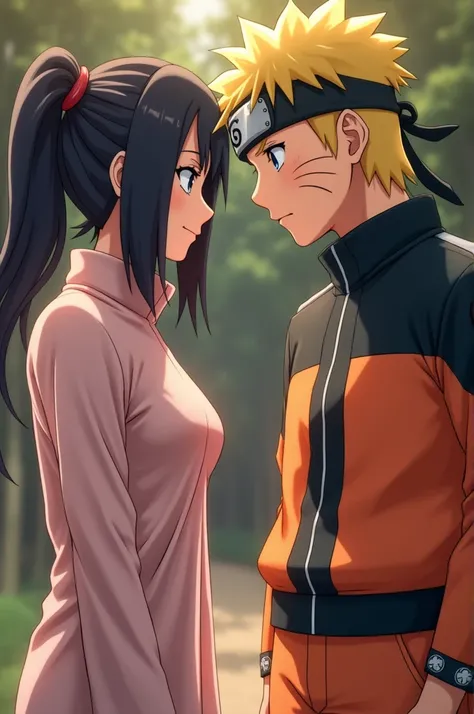 Hinata and Naruto having an anal sex 