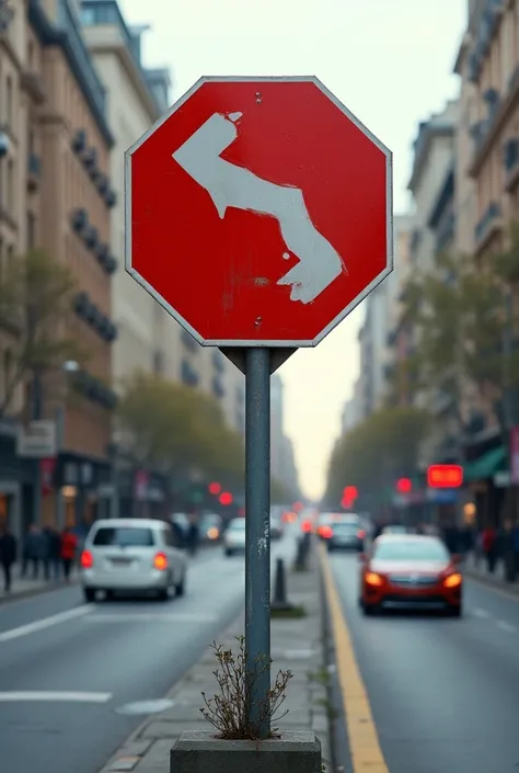 Traffic sign that has never been created with any meaning
