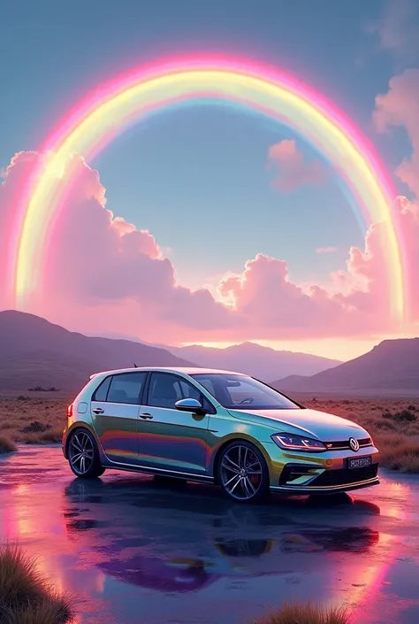 A rainbow golf IV 
