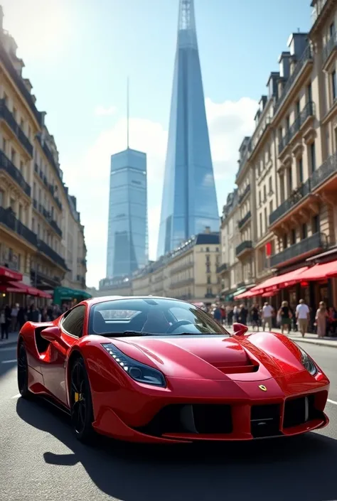 Ferrari at Citi in Paris
