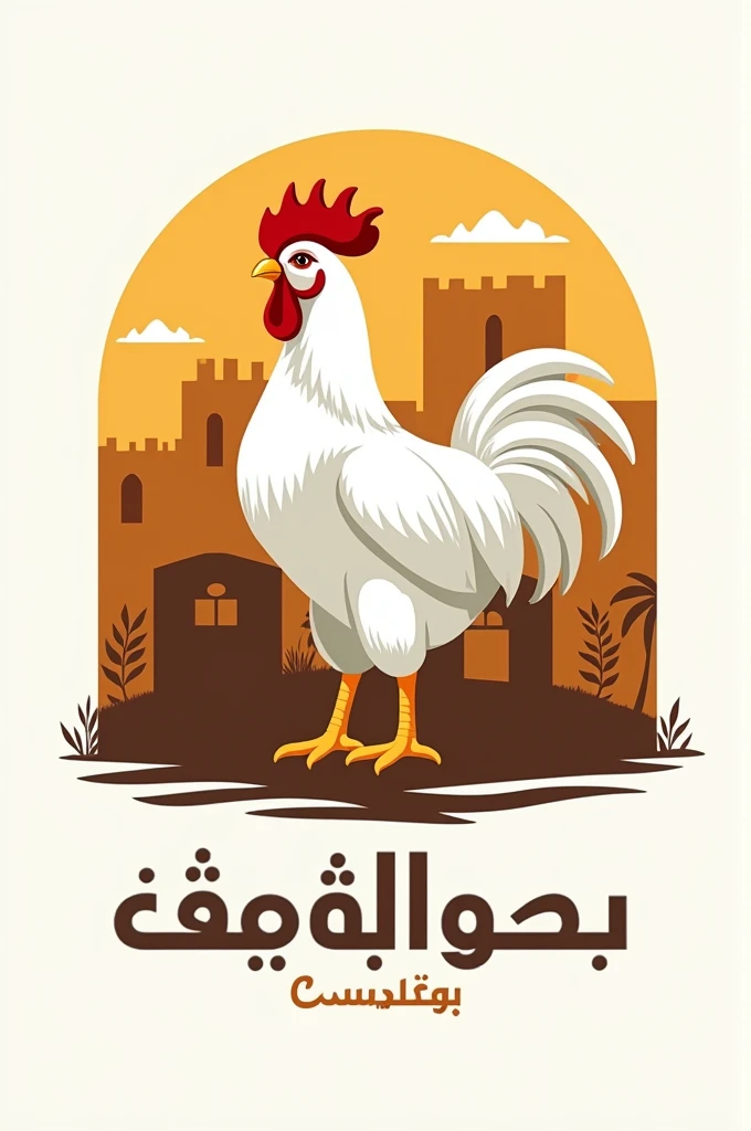 A logo for my chicken sales company in Mauritania 