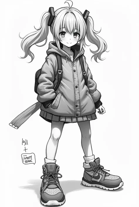 An image for an anime sketch-type digital creator
Simpler black and white 