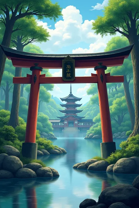 Torii Japan temple pagoda wallpaper 