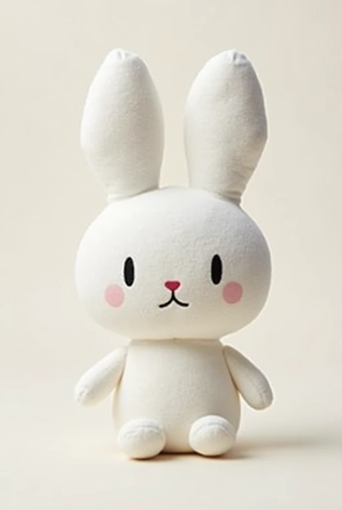 Generate a template to make a stuffed animal 
Of the Miffy plush 
