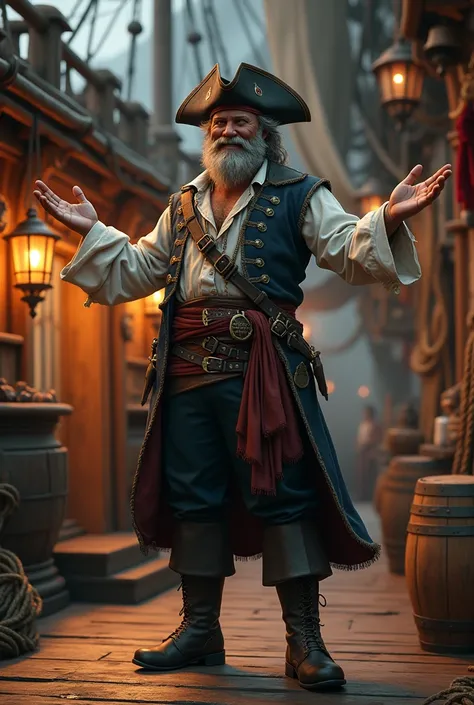 Pirate welcoming