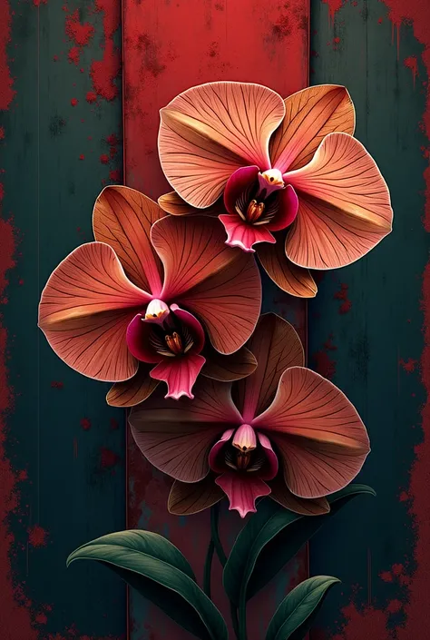  Cover for a crime novel book ,  in which it is called September flowers , that conveys curiosity to read it ,  is about a murderer who only appears in September to murder and his stamps are the orchid and the tiger butterfly, Apply blood, I like the secon...