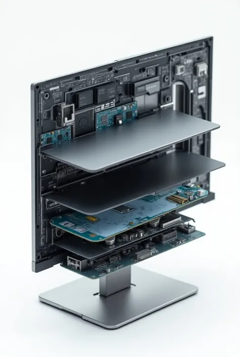 I would very much like you to show me the internal part of a computer screen that its parts look very detailed