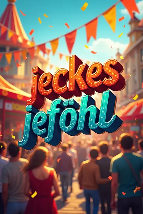 Albumcover, Cover, Album, Text by Jeckes Jeföhl, carnival, music 