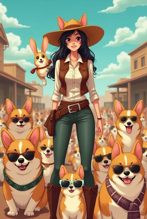    cool,  Western-style woman with cat ears and a cute smile   ,    rabbit with sunglasses   ,     large groups of dogs and corgi dogs are wearing cute sunglasses
Pocket watch scramble: Comedy masterpiece   , number々Awards,     high resolution model   , On...