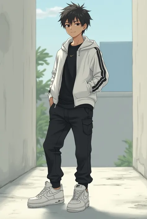 kazuma use nike air force 1 shoes