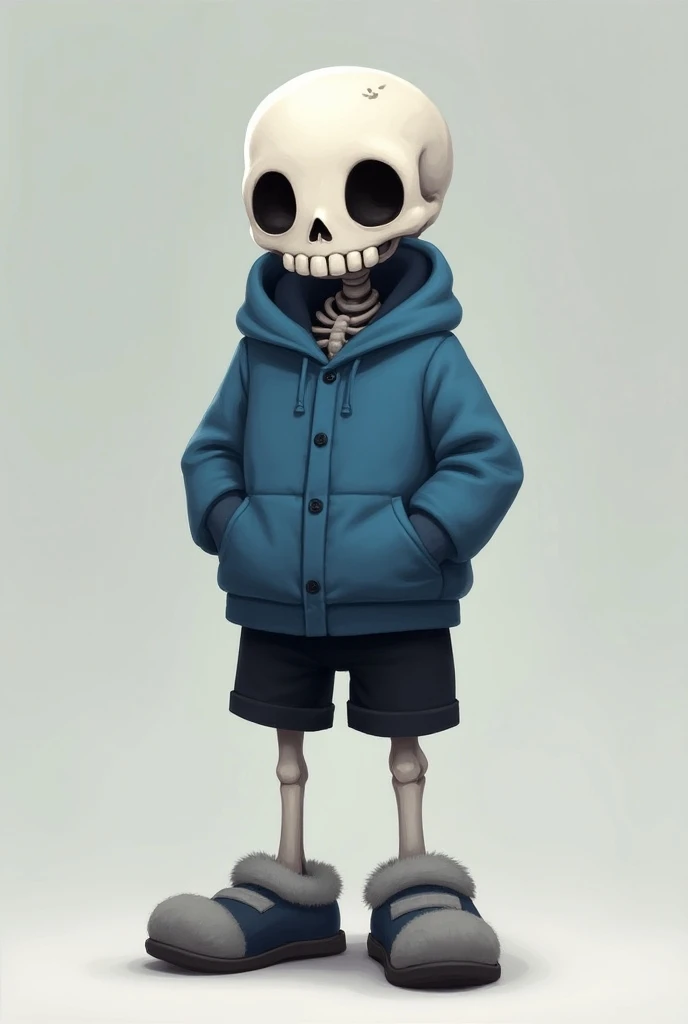  Create an image of Sans, by Undertale .