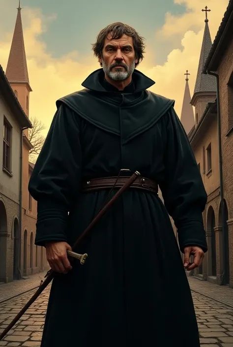 Create me a cover image for a Martin Luther comic