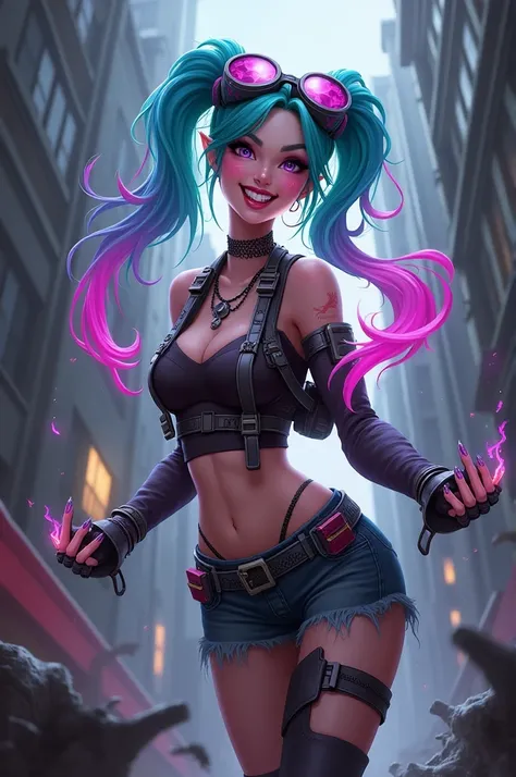 Jinx from league of legends Acrane 