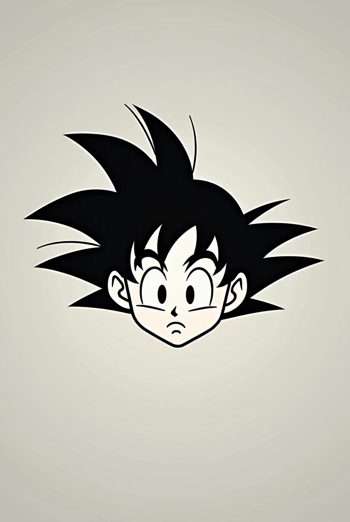 Dragonball small goku logo