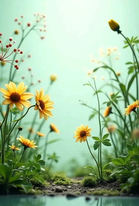 A scientific image that shows plants can hear sounds