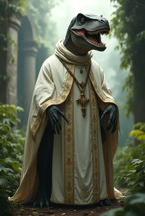 Tyrannosaurus hybrid and Pope Francis 