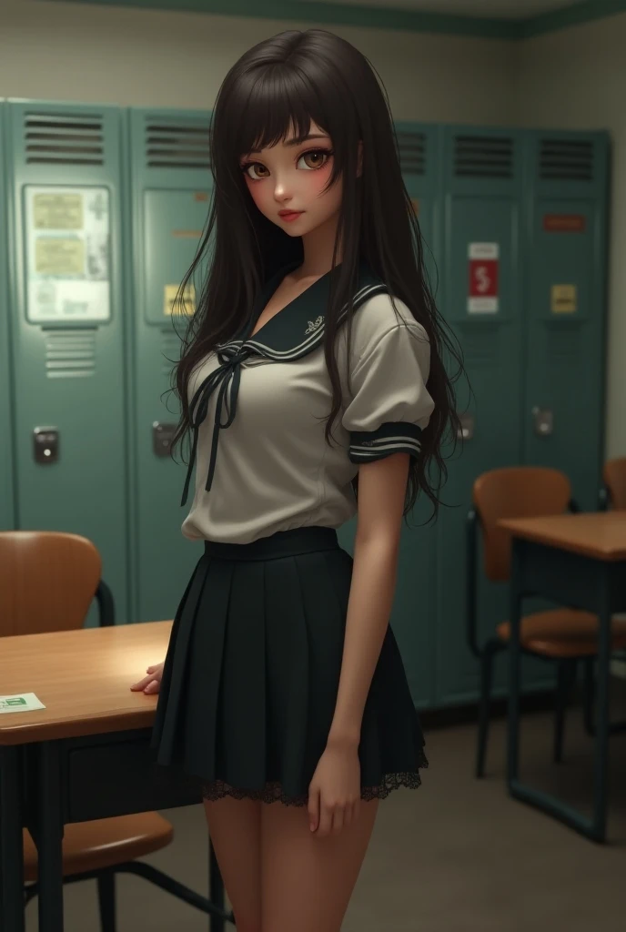 Sexy  schoolgirl