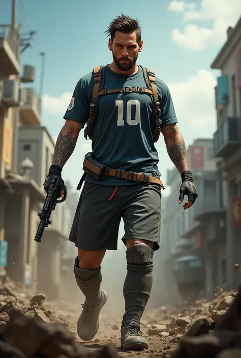 Messi plays PUBG