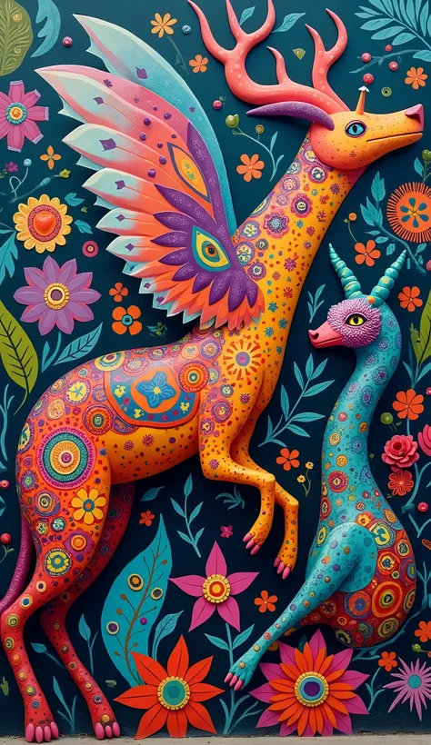 Alebrijes mural