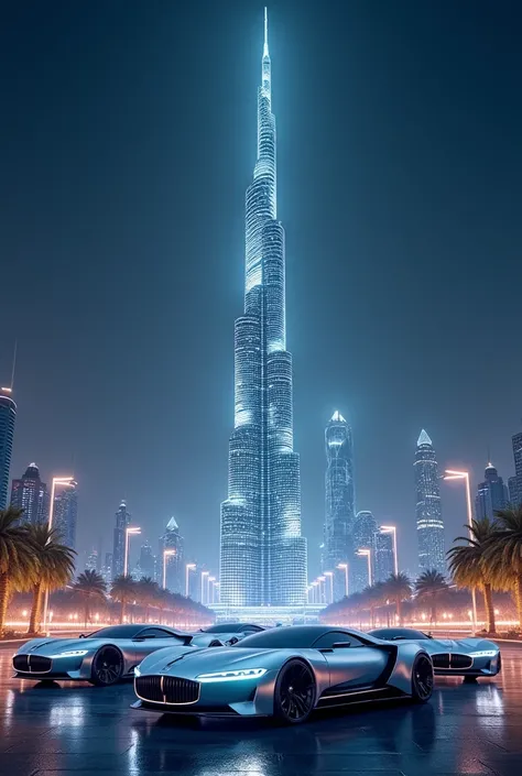 Burj Khalifa new look Rolls-Royce cars 