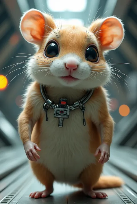 FUTURISTIC HUMAN WITH HAMSTER DNA