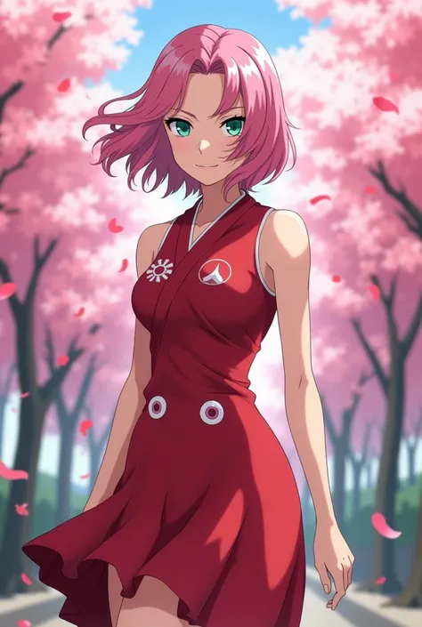 Draw Sakura from Naruto