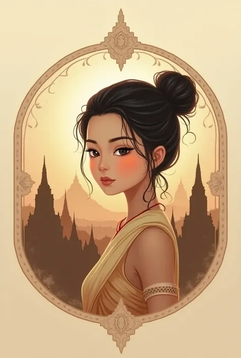 I want to design for logo which are inculding
bagan ancient girl and bagan building.