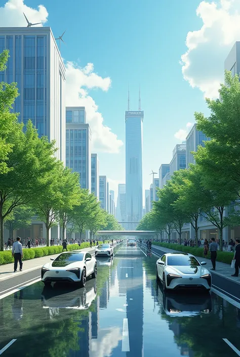 The environmentally friendly Japan of the future through TOYOTAs eyes