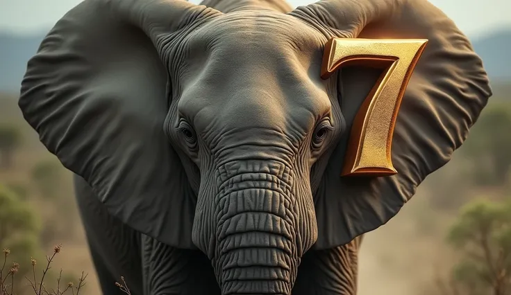 “Close-Up of Elephant with Bold ‘7’”
Description: This thumbnail will focus on a close-up shot of an elephant’s face, perhaps showing its wise eyes, large ears, and wrinkled skin, emphasizing its gentle strength and intelligence. The "7" should be in bold,...