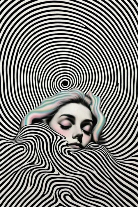  black and white images of people lying in bed,  LSD ripples , LSD waves, Dreaming illusions, Evoke a psychedelic background,  a pinch of psychedelics ,  fantastic psychedelic art ,  DMT Wave , DMT ripples , Hallucinogens, LSD Trip,  trippy footage ,  psyc...