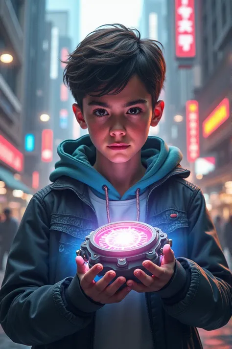 A teenage boy discovers a mysterious watch-like device that allows him to transform into various alien heroes.
